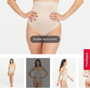 High waisted thong spanx